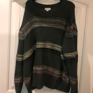 Green/gold sweater